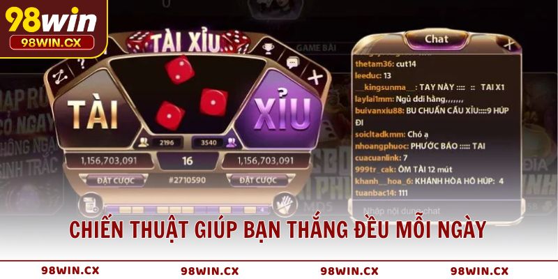 Chiến thuật giúp bạn thắng đều mỗi ngày khi chơi Tài Xỉu