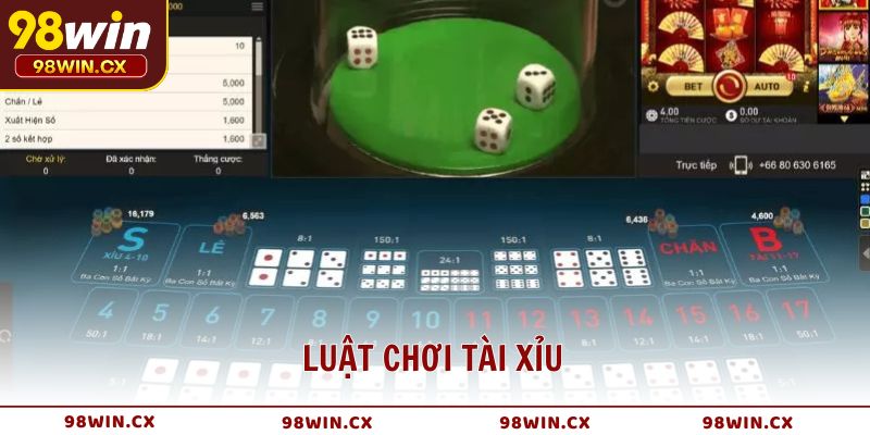 Luật chơi tài xỉu