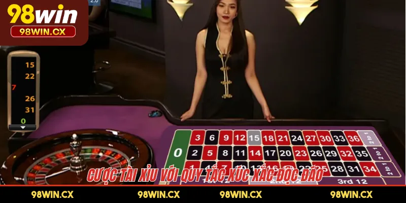 Cược tài xỉu với quy tắc xúc xắc độc đáo 